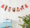 Wooden Hanging Christmas Garland