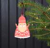 Wooden Santa Christmas Decoration