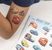 Road Trip Temporary Tattoos (2 Sheets)