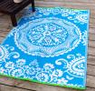 Blue Recycled Floor Mat 