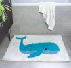 Whale Tufted Cotton Bath Mat