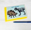 Prehistoric Land Dinosaur Birthday Card