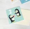 Penguin 'two' Birthday Card