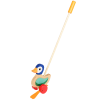 Wooden Push Along Duck