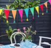 Colourful Tasselled Cotton Bunting