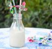 Traditional school milk bottle