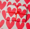 Wrapping Paper (5 Sheets) - Hearts