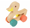 Wooden Push Along Toy - Duck