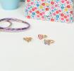 Glitter Rings - Fairies In The Garden (set Of 3)
