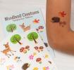 Woodland Creatures Temporary Tattoos