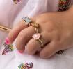 Glitter Rings & Bracelets - Fairies In The Garden 