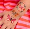 Temporary Tattoos - Floral Flutter