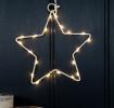 Small metal star LED lights