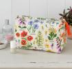 Quilted Wash Bag - Wild Flowers