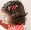 Ladybird Glitter Hair Clips (set Of 2)