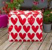 Jumbo Storage Bag - Hearts