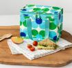 Lunch Bag - Blue And Green Daisy