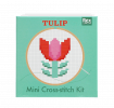 Mini Cross-Stitch Kit - Tulip