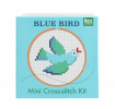 Mini Cross-Stitch Kit - Blue Bird
