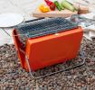 Portable Suitcase Bbq - Burnt Orange