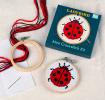 Mini cross-stitch kit - Ladybird