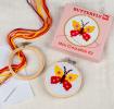 Mini cross-stitch kit - Butterfly