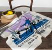 Cotton tea towel - TfL Vintage Poster "Cup Final"