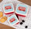 Snack boxes (set of 3) - TfL Routemaster Bus