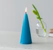 Small cone candle - Dark Blue