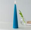 Tall cone candle - Dark blue 