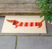 Sausage dog doormat