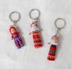 Worry doll with keyring - Assorted (SINGLE)
