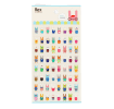 3D puffy stickers (single sheet) - Bonny Bunny