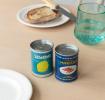 Tin salt and pepper shakers - LEMONS & HARISSA