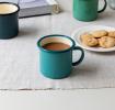 Enamel mug - Teal