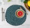 Crochet placemat - Teal