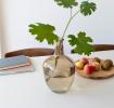 Large Amber Bottle vase