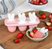 Bunny ear ice lolly mould - Pink