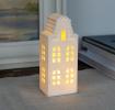 Matt ceramic LED decoration - Medium house