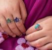 Mood rings (set of 3) - Heart, star & moon