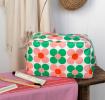 Wash bag - Pink and green Daisy