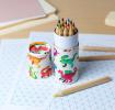 Tube of colouring pencils - Baby Dinos