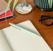 Recycled ballpoint pen - mint green