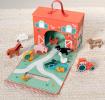 Wooden farm playset