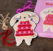 Learn to sew wooden hand-stitch set - Bunny