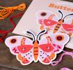 Learn to sew wooden hand-stitch set - Butterfly