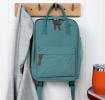 compact backpack blue