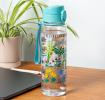 Drinks bottle with push button lid 700ml - Wild Flowers