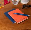 A6 notebooks (set of 2) - Orange & blue