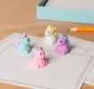 Erasers (set of 4) - Unicorns